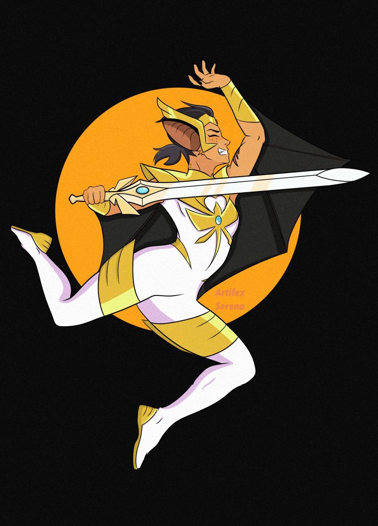 ArtifexSerena's tweet photo. CW // She-Ra

🎃 HAPPY HALLOWEEN 🎃

@noxtillions and I did a little Art Trade where they drew Werewolf!Adora dressed as Catra and I did Batra dressed as She-Ra !! 

Hope you enjoy :) https://t.co/MIzzCrZHfU