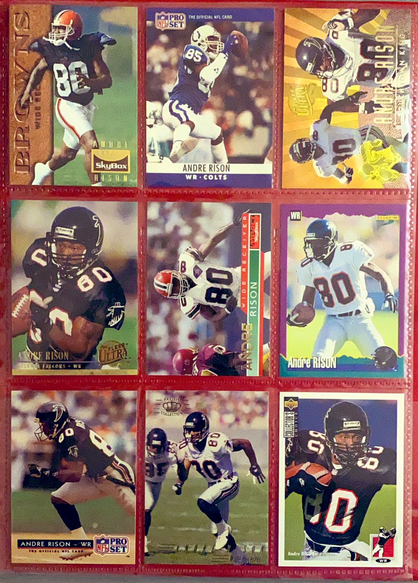 AGaggleOfKids's tweet photo. Here is a continuation of my sorting through old NFL & NBA Cards from the 80s & 90s! DM me if you are interested!!
Next up, #SterlingSharpe, #AndreRison, Kansas City #JoeMontana, & #JeromeBettis! #LosAngelesRams #KansasCityChiefs #AtlantaFalcons #GreenBayPackers https://t.co/DtDv8Yhke3