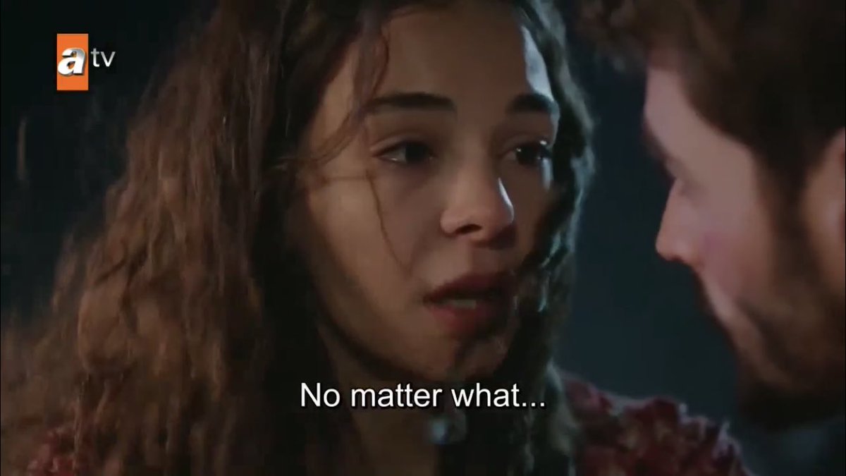 and she’s gonna hold him to that promise he will not make her go through the fear of losing him again  #Hercai  #ReyMir