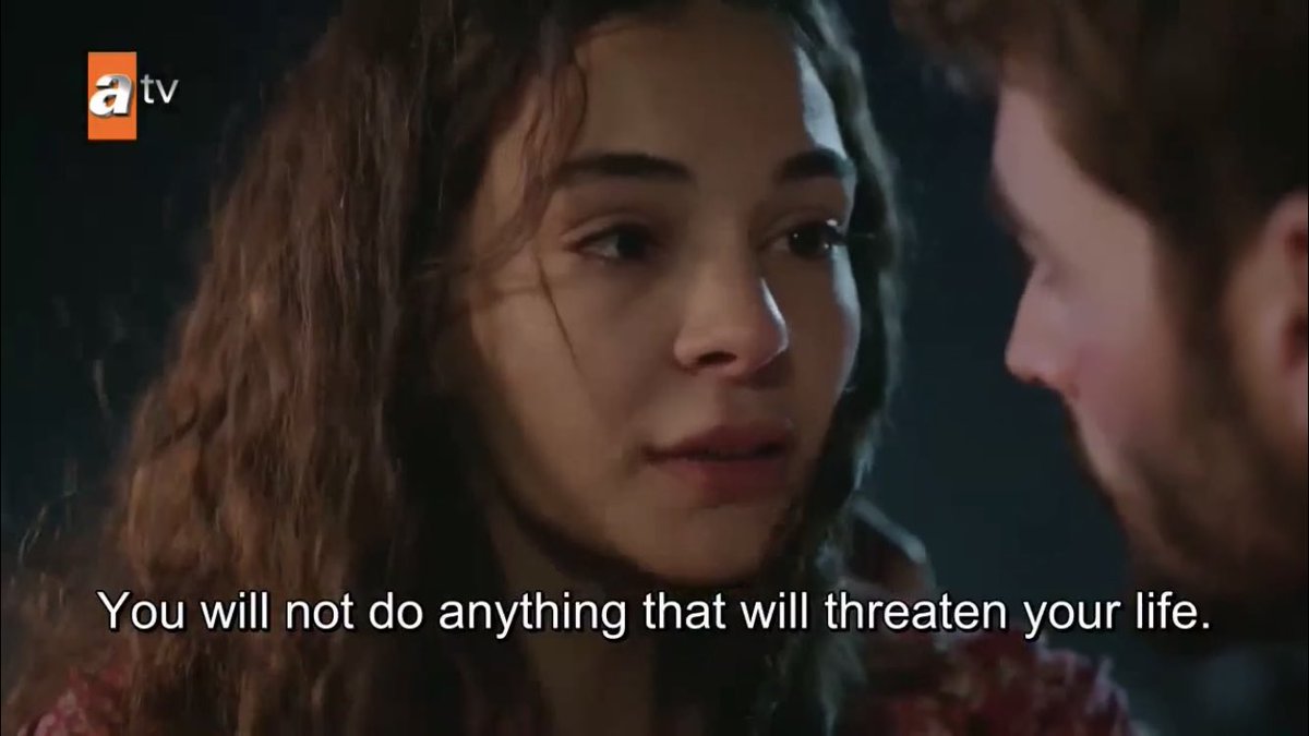 and she’s gonna hold him to that promise he will not make her go through the fear of losing him again  #Hercai  #ReyMir