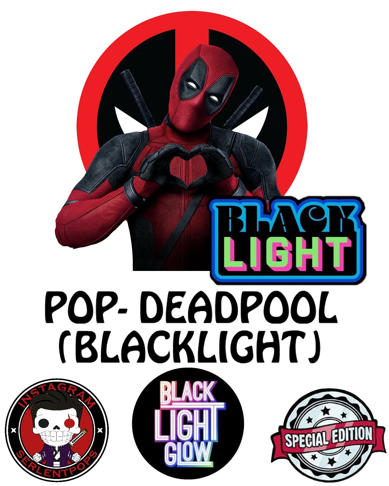 Blacklight: Marvel Deadpool Funko Pop 