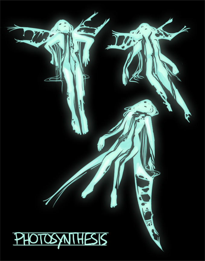 some scylle tech + random item sketches 