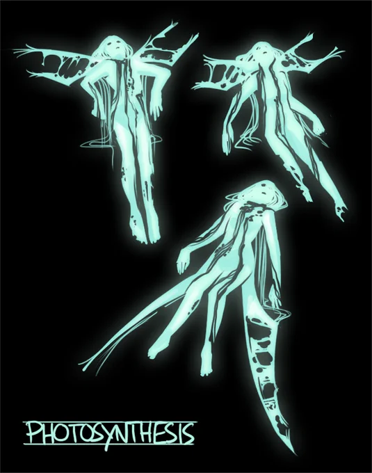 some scylle tech + random item sketches 