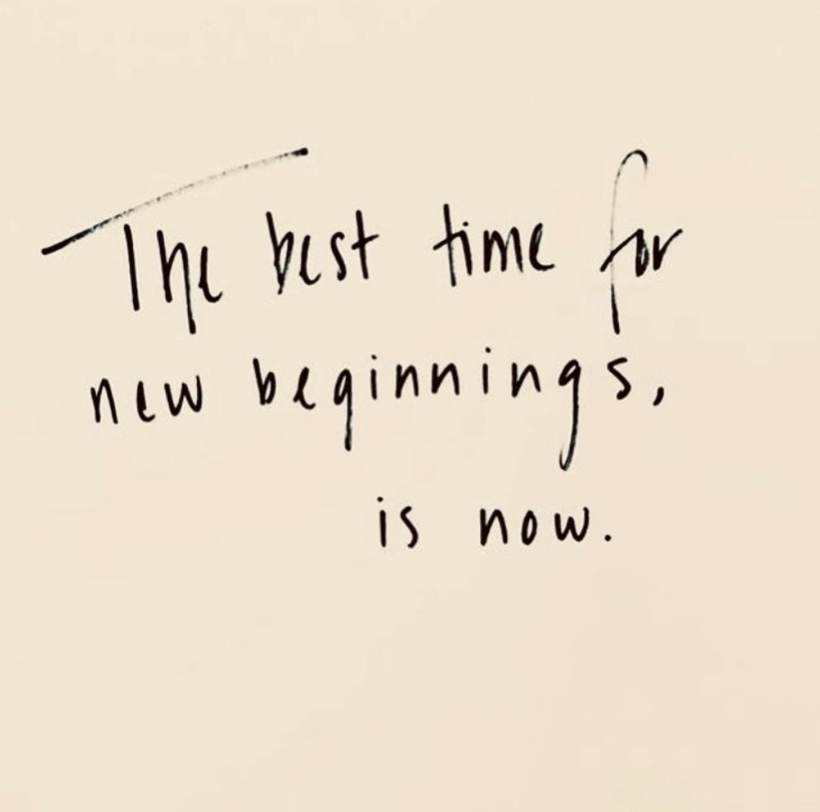 Even if it feels like it sometimes, it's never, never too late.