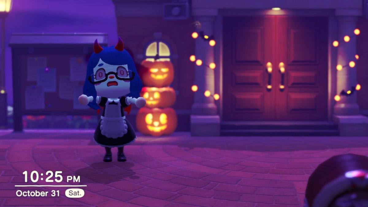 TricityCraft's tweet image. #AnimalCrossing #ACNH #NintendoSwitch spooky moment