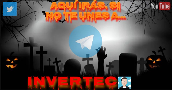 AlejandroH86's tweet photo. @VladimyrS En estos tiempos tan duros, InverTec es la solución #InverTec #Halloween #InverTecboo 

@Deathmente @daniloarmijossi @Luismon45381203 https://t.co/X58QjR7ssT