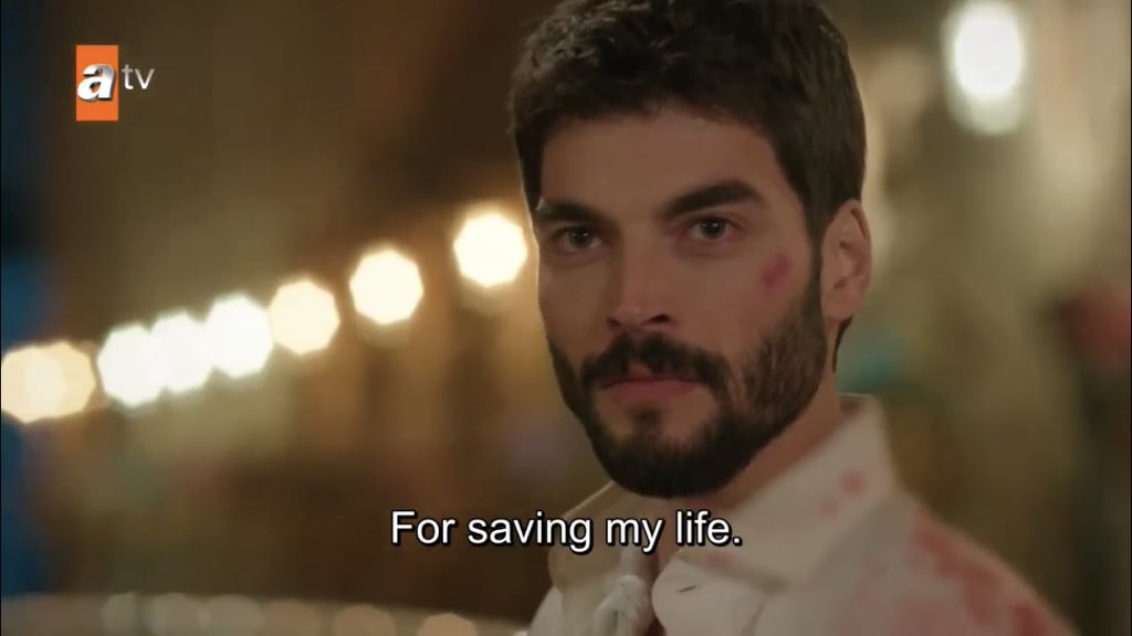 look at miran thanking azat for saving his life in front of everyone I’M THE SOFTEST GIRL IN THE WORLD  #Hercai
