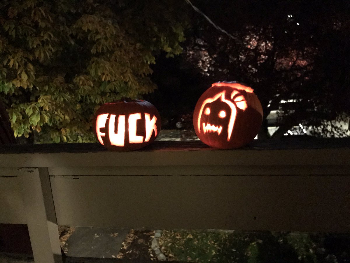 Sorry for this pointless post, but I’m proud of our pumpkins. :-)