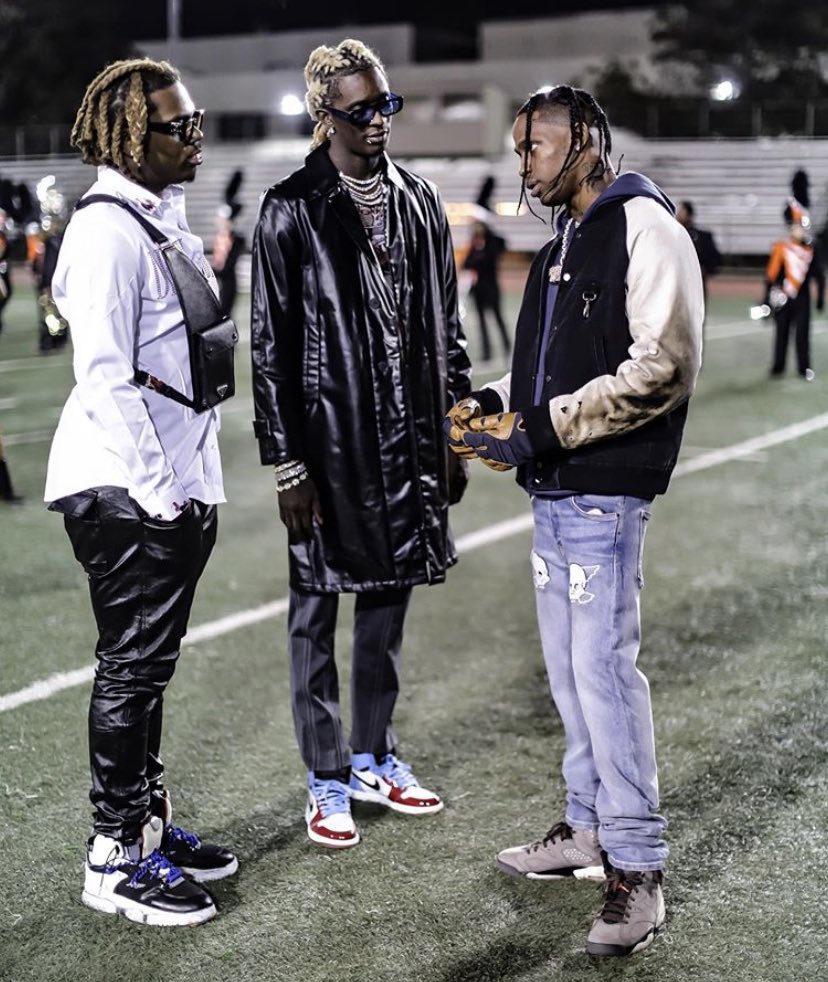 【YOUNG THUG】【PUNK】【TRAVIS SCOTT】【GUNNA】 Travis Scott Joins Young Thug and Gunna on New “Hot” Remix: Listen
