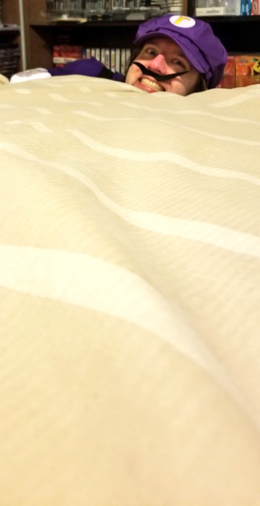 Where does Waluigi refuel his go-kart?- At the local WAHWAH gas station.