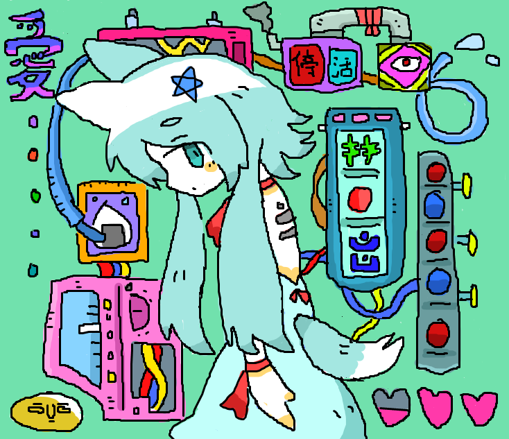 #今月描いた絵を晒そう 
もう先月なんですけど! 