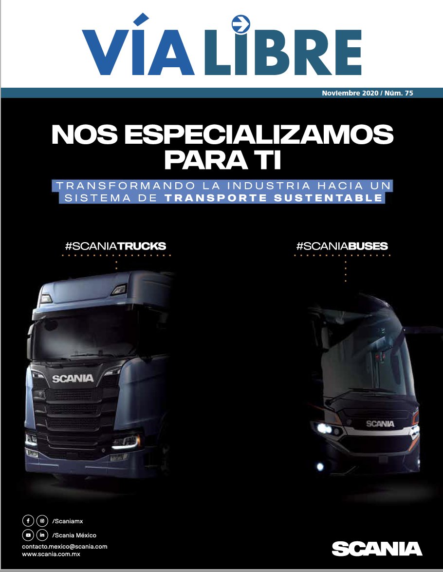Les compartimos nuestra portada de #Noviembre #VíaLibre @miguelelizaldel <a href="/GVMX1/">Guia del Viajero en México</a> <a href="/canacarmexico/">CANACAR</a> <a href="/EArturoChavez/">Arturo Chávez</a> <a href="/enriquexmg/">Enrique González</a> <a href="/EnrichEnrique/">Enrique Enrich</a> <a href="/AlexTheissenL/">Alex Theissen Long</a> <a href="/EliasDipR/">Elías Dip</a> <a href="/Josejaimemexico/">Jose Jimenez Jaime</a> <a href="/CANAPAT/">CANAPAT</a> <a href="/ANTPMexico/">Asociación Nacional de Transporte Privado</a> <a href="/CONATRAM/">CONATRAM</a> <a href="/AngelicaBucioM/">Angélica Bucio</a> @CanacarJalisco <a href="/CANACAR_GTO/">CANACAR BAJIO</a> @CANACARValleMex