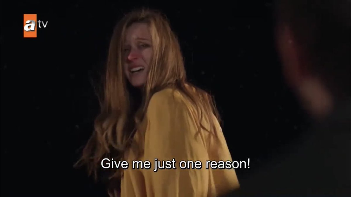 i love that azat is offering her a friendly hand and telling her that there is a way out. she needs help  #Hercai