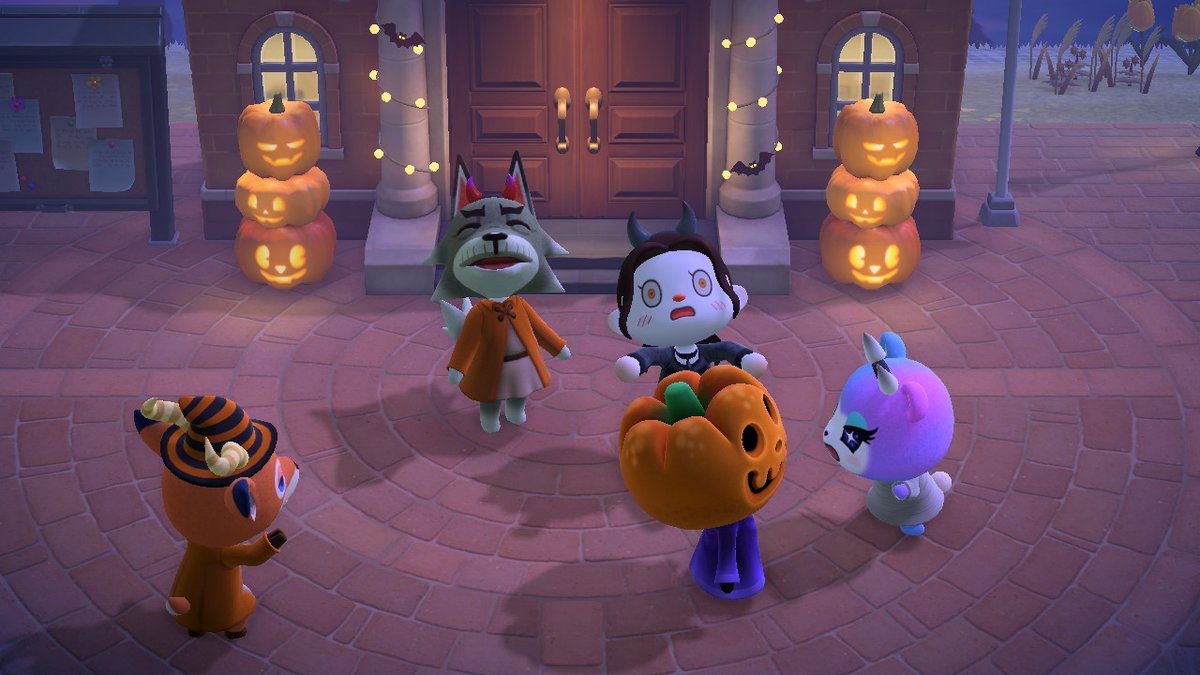 quietlycrossing's tweet photo. happy halloween from salem!! #AnimalCrossing #ACNH https://t.co/lUD6vxhUGy