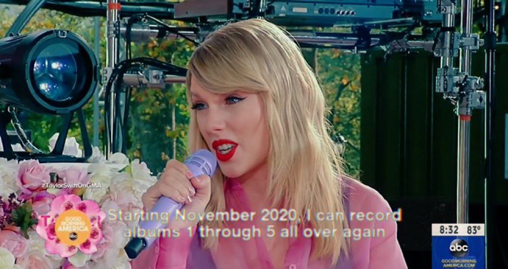 SwiftNYC's tweet photo. 🚨🚨🚨 November 2020 meaning.... TAYLOR SWIFT CAN NOW OFFICIALLY RE-RECORD ALL OF HER ALBUMS 1-5! 🤷‍♀️🚨🚨🚨🚨 https://t.co/uwqTO7vtqh