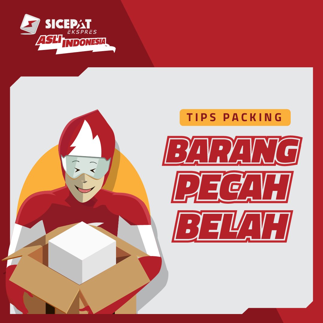 sicepat_ekspres's tweet photo. Bingung mau kirim barang yang pecah belah? Nih mimin kash beberapa tips packing yang aman untuk barang yang pecah belah. Paket mu jadi aman, hati terasa nyaman. Disimak yuk!

Semoga bermanfaat sahabat 😉

#tipspacking
#sicepatasliindonesia
#sicepatekspres https://t.co/nEdZaCzXzU