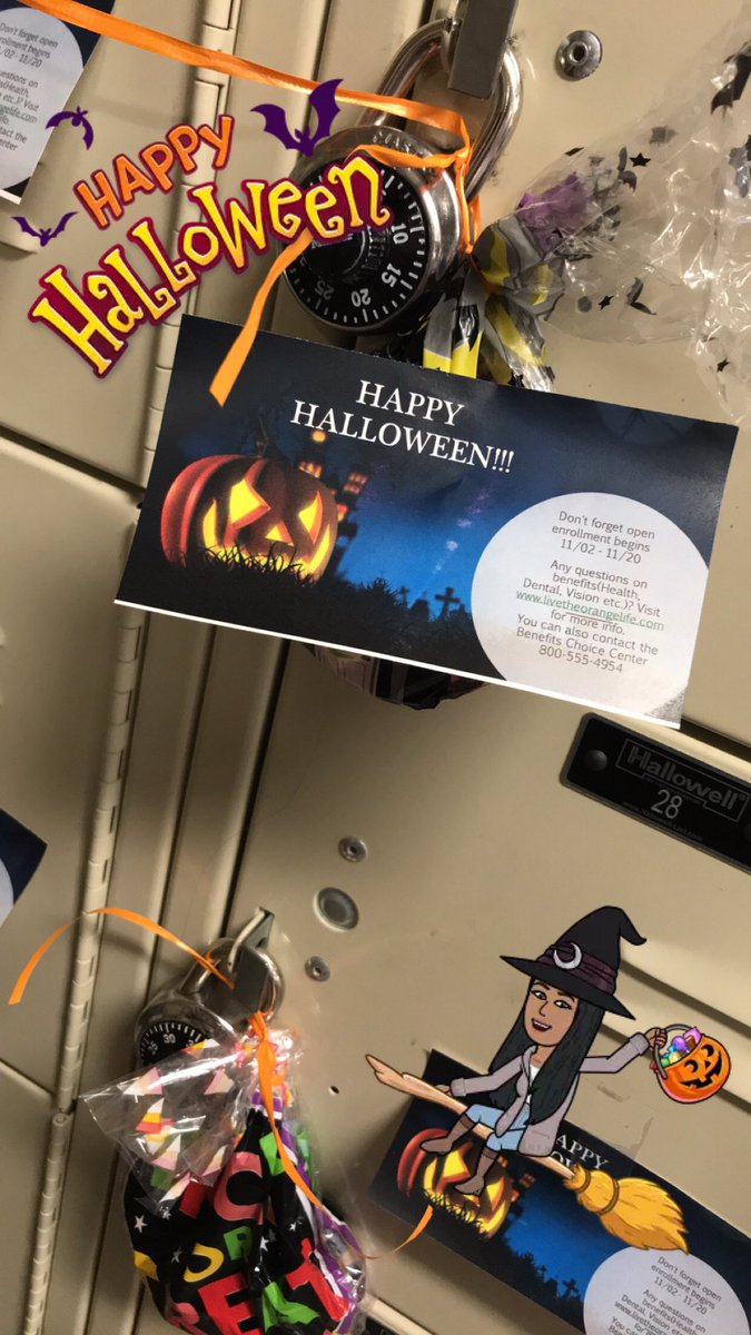 Can’t go wrong with a sweet treat! #HappyHalloween &amp; don’t forget open enrollment begins 11/02 😉 #TeamLakewood #TrickOrTreat @LakeiaJones <a href="/J_Delamora_/">Jonathan De La Mora</a> @Thd_Claudia6614 <a href="/ThdKendre/">Kyn N</a>