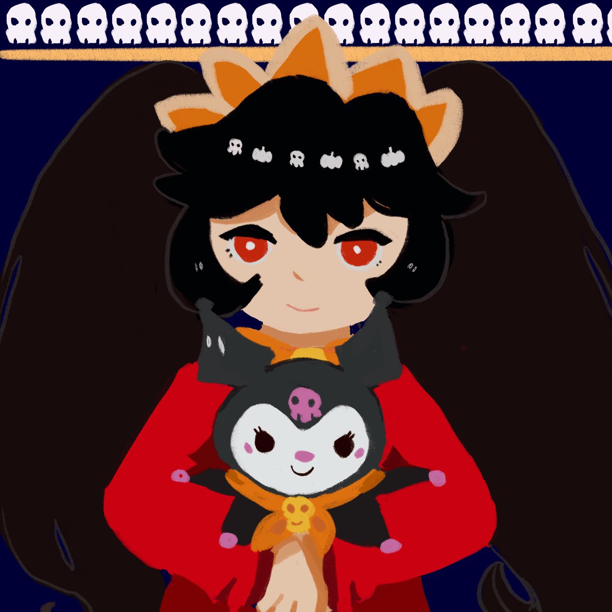 SpacePatrol1's tweet photo. 🎃 Happy hello-ween! 🎃 

#WarioWare #kuromi #ashley #HelloKitty https://t.co/cfBrL1ZOf5