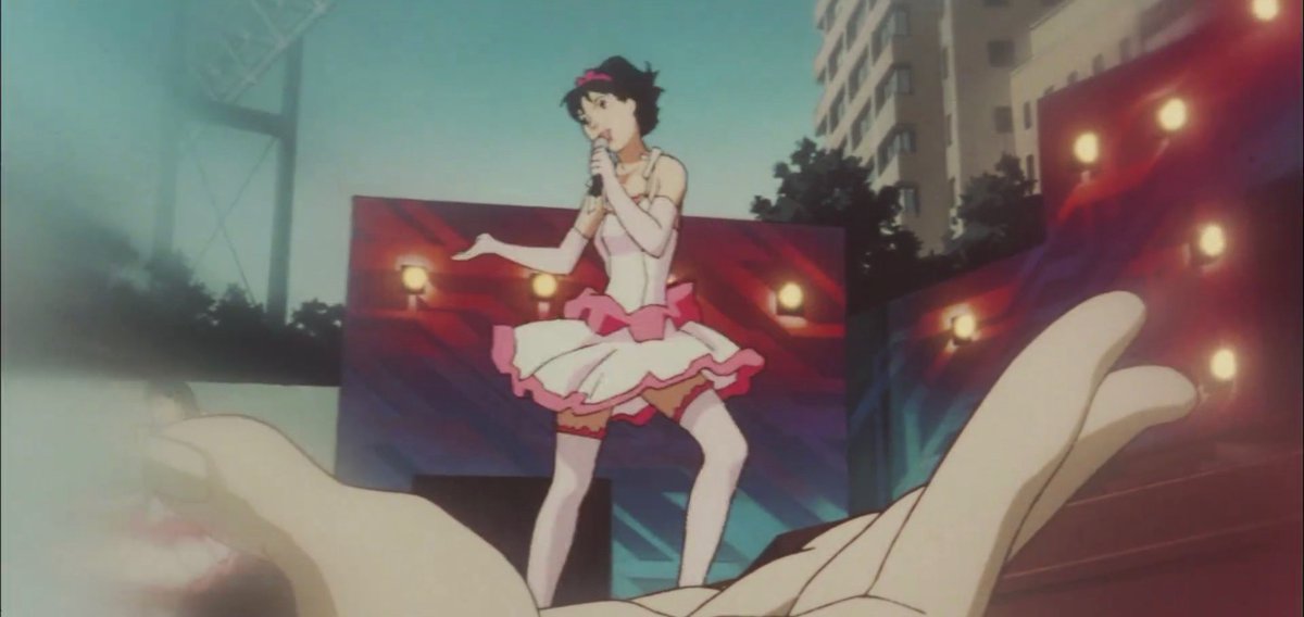 Seriously, I cannot express how amazing of a director Satoshi Kon is, putting to use the medium of animation to its full extent to deliver us a uniquely presented story that plays with the perspective of reality and illusion