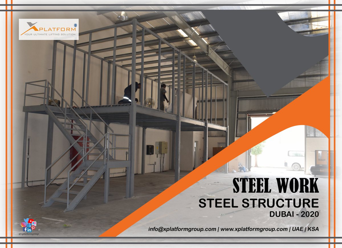 Xplatformgroup's tweet image. Steel Works - Steel Structure
Dubai UAE - 2020

info@xplatformgroup.com
xplatformgroup.com

#Projects2020 #xplatformprojects #cradles #bmu #scaffolding #steelstructure #steel #cleaning #platforms #aluminum #scissor #lift #elevator #Construction #XplatformGroup #uae #ksa