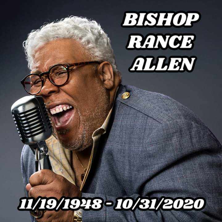 edition.cnn.com/2020/10/31/us/…
Gospel music legendary Bishop
<a href="/RealRanceAllen/">Bishop Rance Allen</a> dies at the age of 71 years.
May God comfort the family of the deceased and may the soul of the deceased rest in Peace eternal.
