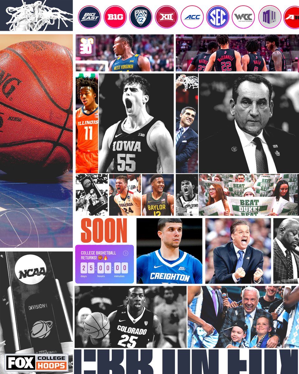 RT if you're excited college basketball is back this month 🗓🔥