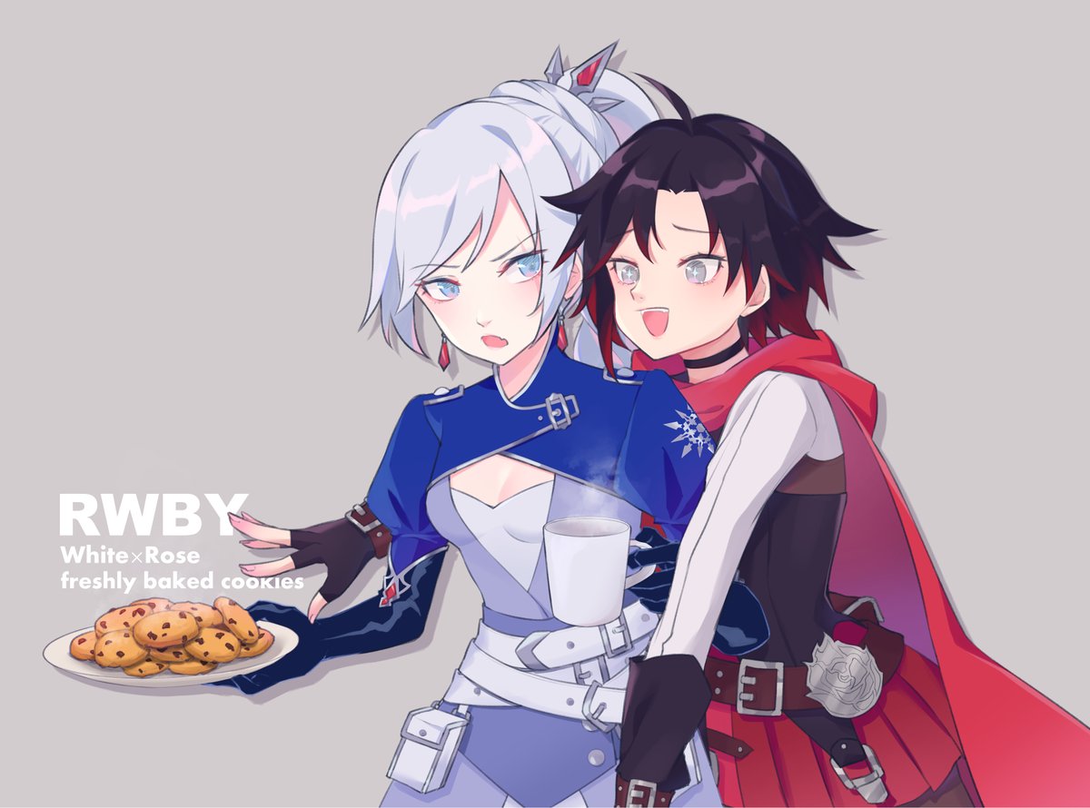 ルビー・ローズ ,ワイス・シュニー 「❄️?? #RWBY #whiterose 」|海野ぺぽ🌸のイラスト