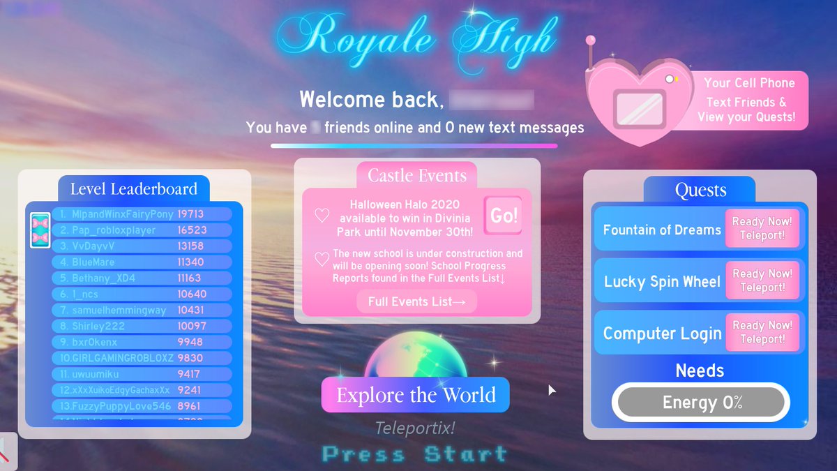 Royale High On Twitter Rh Update 11 1 20 Autumn Town Is No More Let S All Welcome Back The Old Loading Screen Rhupdate Rhteaspill Royalehigh Https T Co L6o2oarclv - how to make a loading screen roblox 2020