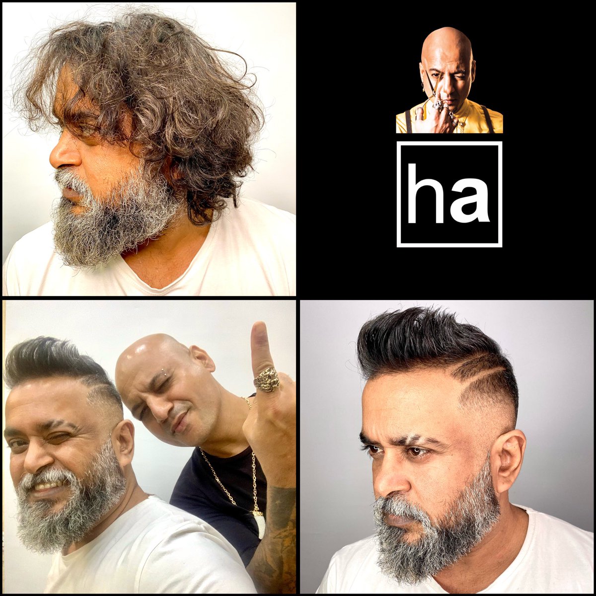 AalimHakim's tweet photo. For A Dear Friend Munna Singh โค๏ธ
Done at Salon Hakimโs Aalim
#MunnaSingh #Photography #Makeover #AalimHakim #Hairstylist #SalonHakimsAalim #HArocks https://t.co/zGkWUBu9J5