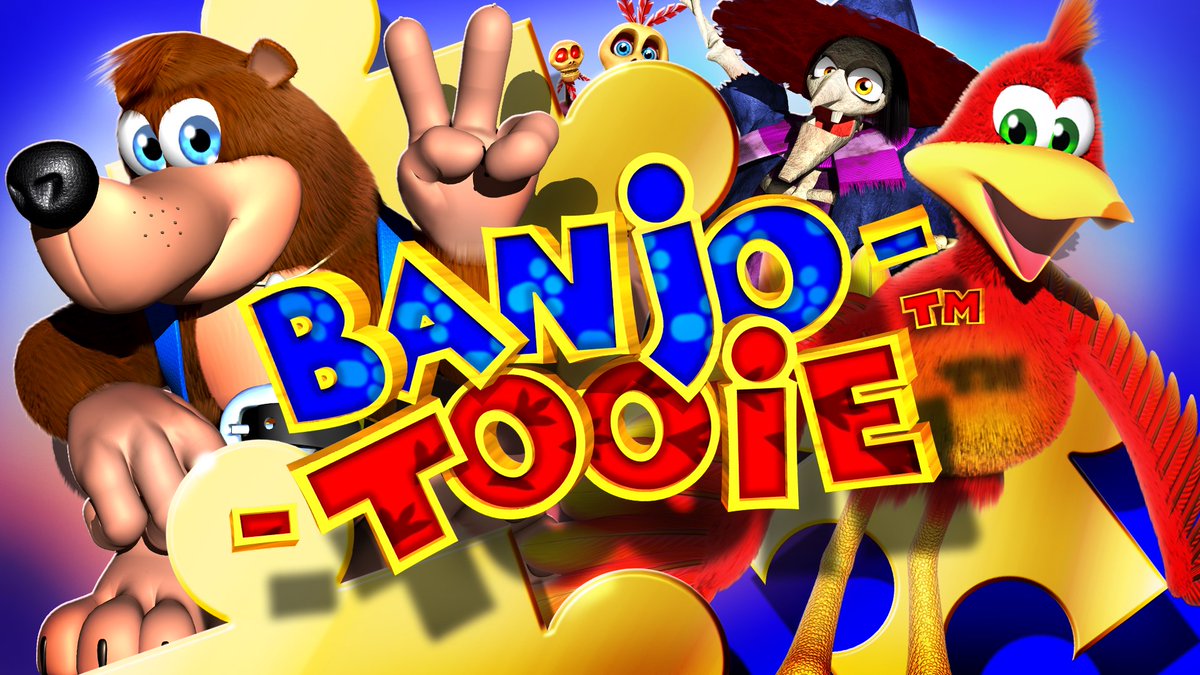 Firstly, there's the fact that this game was the debut of Banjo the Bear, a character we all know and love who went on to star in the iconic Banjo-Kazooie series. 2/28 #BanjoKazooie  #BanjoTooie  #BanjoKazooieNutsAndBolts