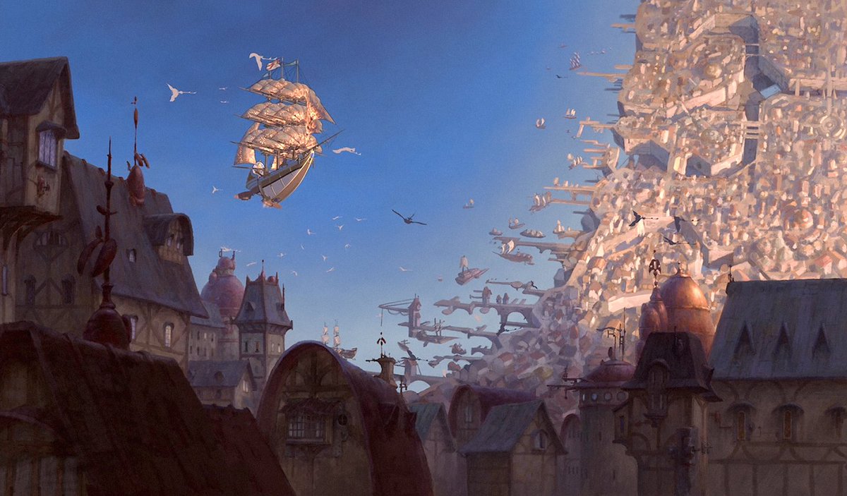 thinking about the art of treasure planet...man.. 