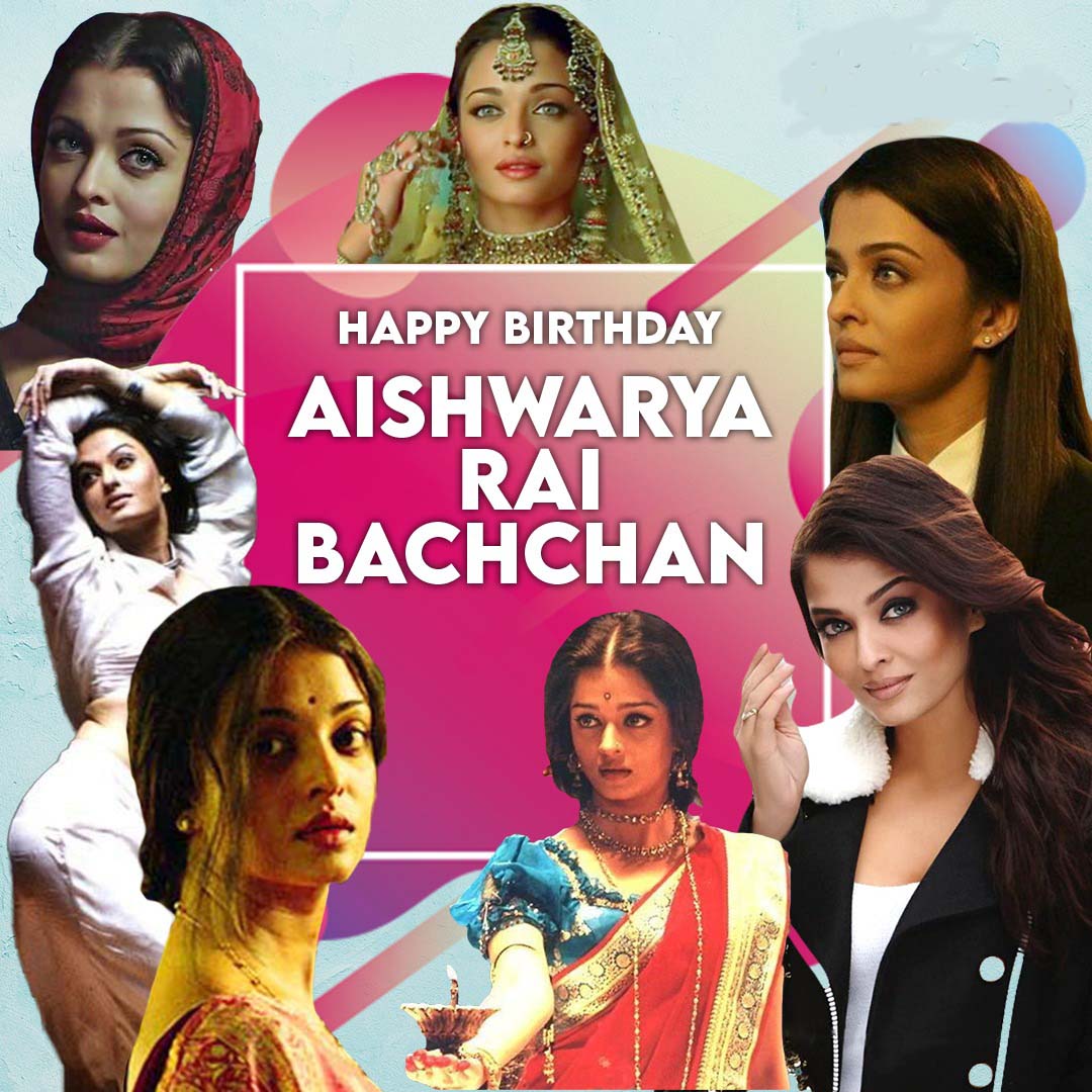 Happy Birthday to one of the most beautiful and supremely talented Aishwarya Rai Bachchan!!! 