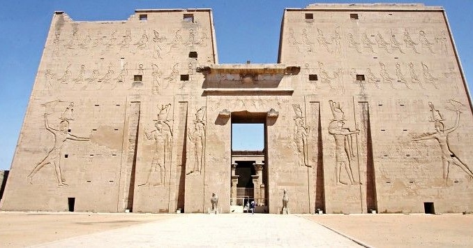 Templo de Edfu. #Egipto #ancientEgypt #antiguoEgipto #Egypt #Egiptologia #ExplorandoEgipto