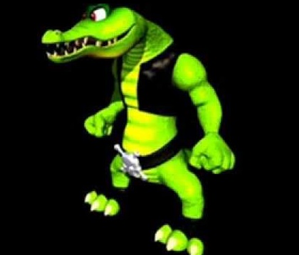 While Krunch has never made a return, the Kremlings in Donkey Kong 64 were designed to look similar to him. This Kremling design was also used in Mario Power Tennis. 5/28 #Kremlings  #DonkeyKong  #DonkeyKong64  #MarioPowerTennis