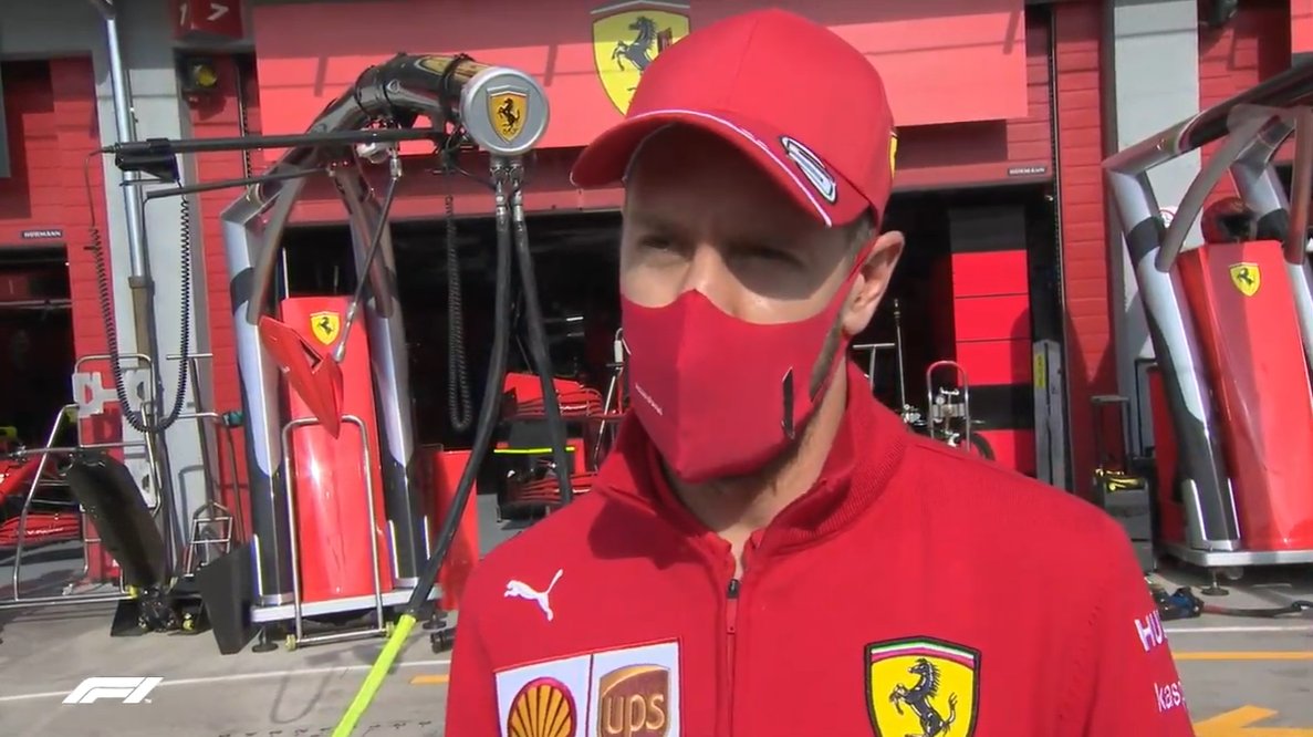 sebvettelnews's tweet photo. Seb about Imola: "I really like the track. There's a lot of history in this place, good and bad history. Everybody who's following F1 knows Imola as well".

#ImolaGP 🇮🇹 #Vettel #SV5 https://t.co/wytahXsQ3U