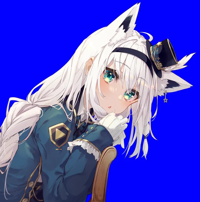 新衣装フブキちゃん🎩🦊
表紙になる予定✌️
#絵フブキ 