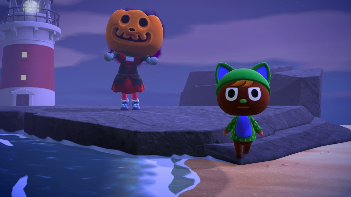 MeekHibiscus's tweet photo. I loved the Halloween event! #AnimalCrossing #ACNH #NintendoSwitch https://t.co/OHVaTdOC8d