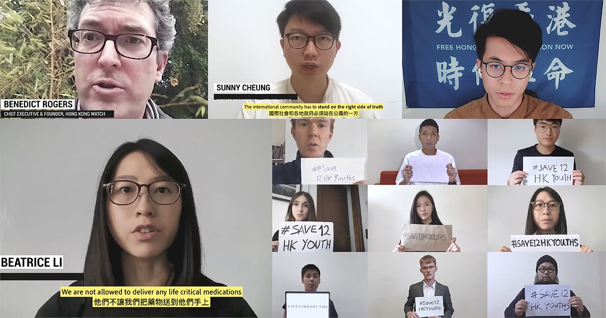 benedictrogers's tweet photo. #save12hkyouths #FreeAndyLi #AndyisMissing

【12 港人送中】李宇軒妹妹首公開露面拍片　與黃台仰、張崑陽等籲國際社會施壓 | 立場報道 | 立場新聞 https://t.co/6OJxdpt5HW https://t.co/vBCDu6a5QN