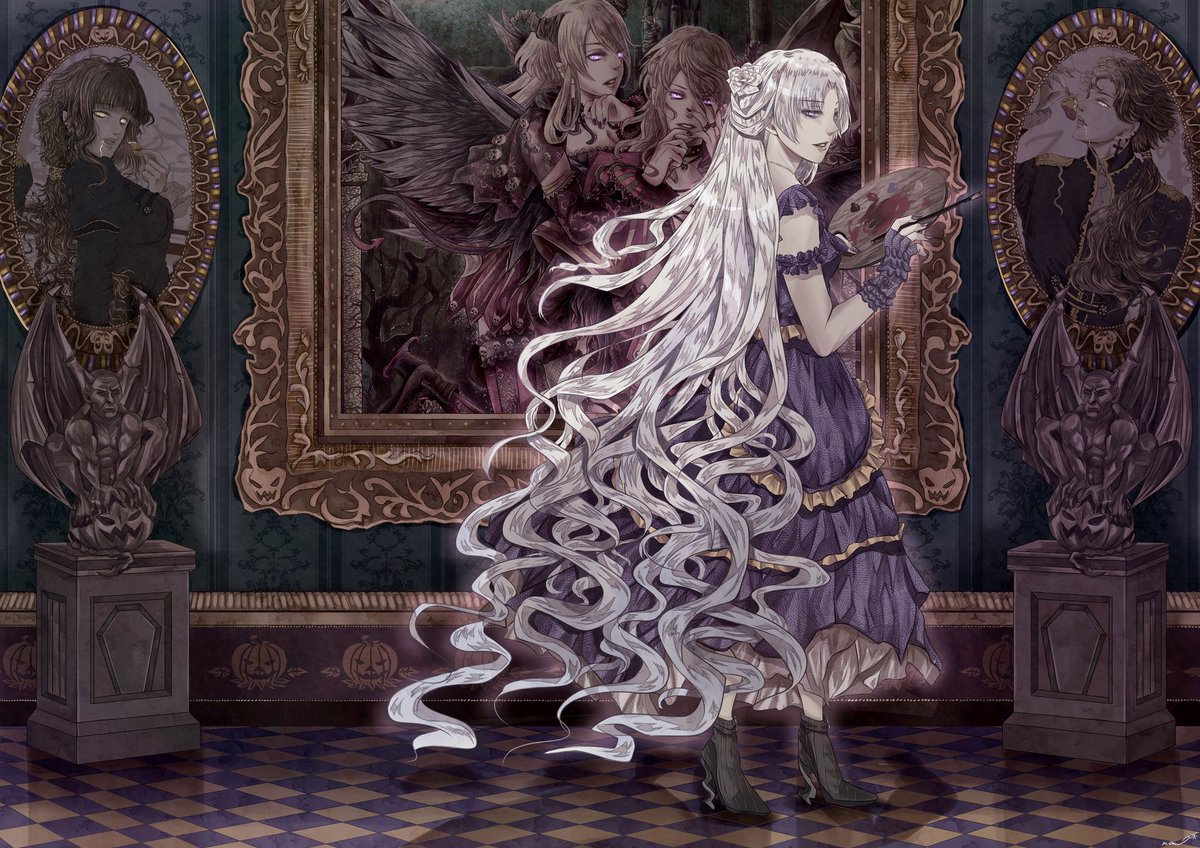 絵をモノクロにするとかっこいい モノクロにしたらかっこいいなって思った絵をピッ 太陽神まい の漫画