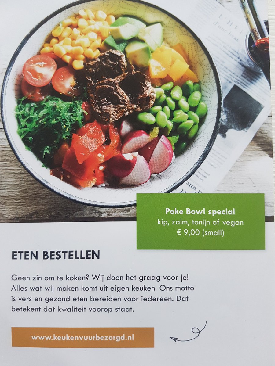 keukenvuur's tweet photo. Gisteren de eerste bestelling van https://t.co/SYaJR76mrp
Ook zin in een heerlijke poke bowl? Bestel vandaag dan geniet je morgen van een verse,gezonde en vooral lekkere maaltijd! https://t.co/UKURDzXqZc