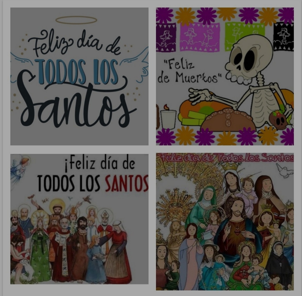 Feliz dia a todos los Santos