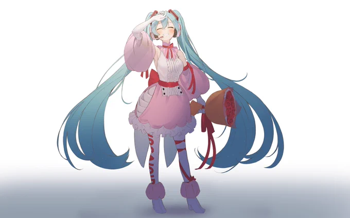 VOCALOID 初音ミク 
Original dress 
