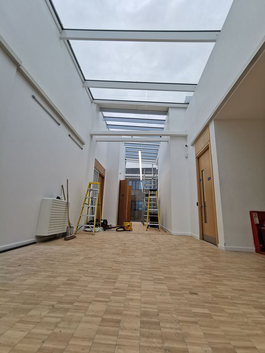 WOODGOLDSTRAW's tweet image. Our extension to @sot6fc is nearing completion and will be welcoming students back next week. It has been a very smooth project in a difficult year, constructed by @_NovusSolutions
