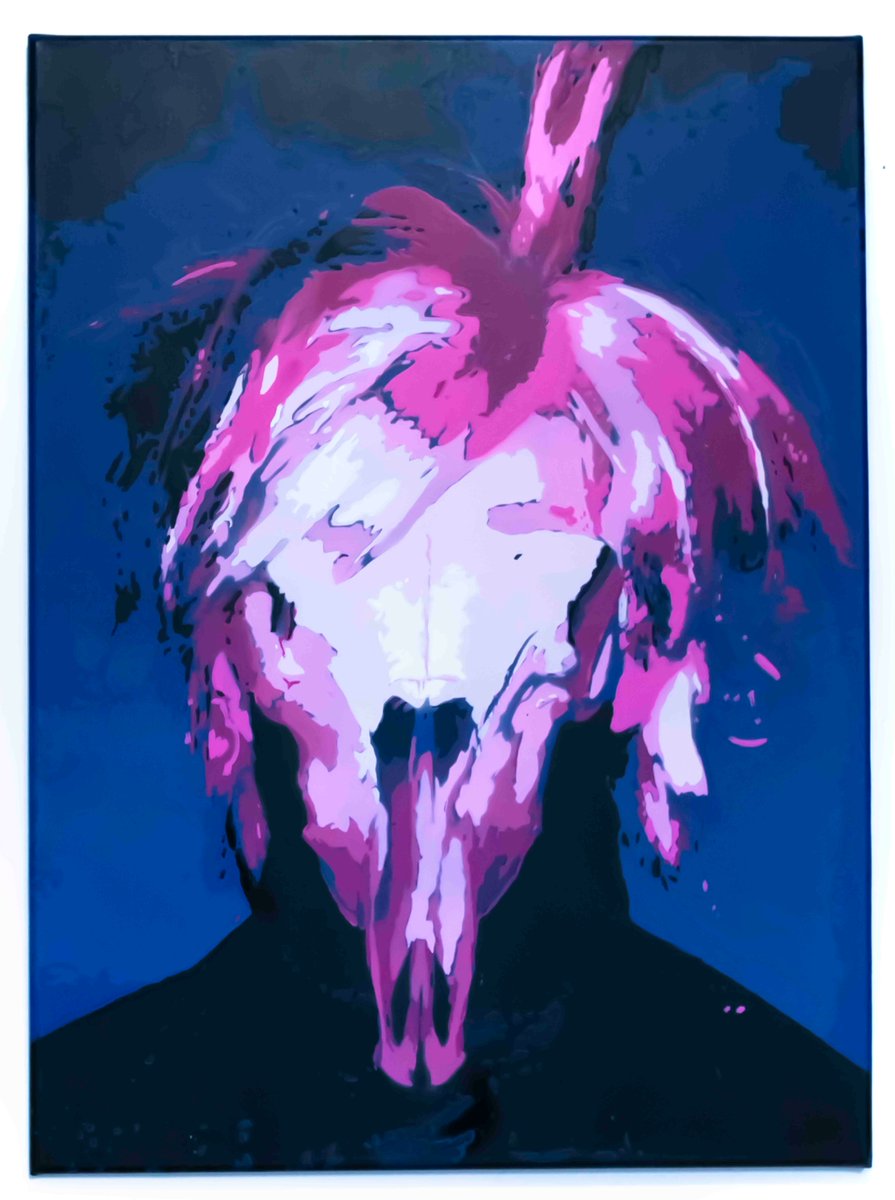 Warhol'
Jo Eaton
Spraypaint on canvas
#andywarhol #warhol #popart #popartpainting #contemporaryartist #contemporaryfigurativeart #contemporarypainting #contemporaryart #painting #warholportrait #portrait #skulls #skullart  #joeaton #EATØN #frenchartist