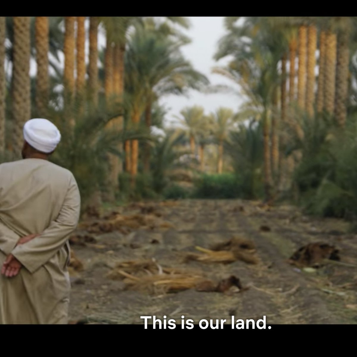 The archaeologists muse on the fact that life today resembles the daily lives of their ancestors. The tools they use to unearth their history were the tools used by their ancestors to build the tombs. Their connection is deeper than the physical, it's spiritual and ancestral.