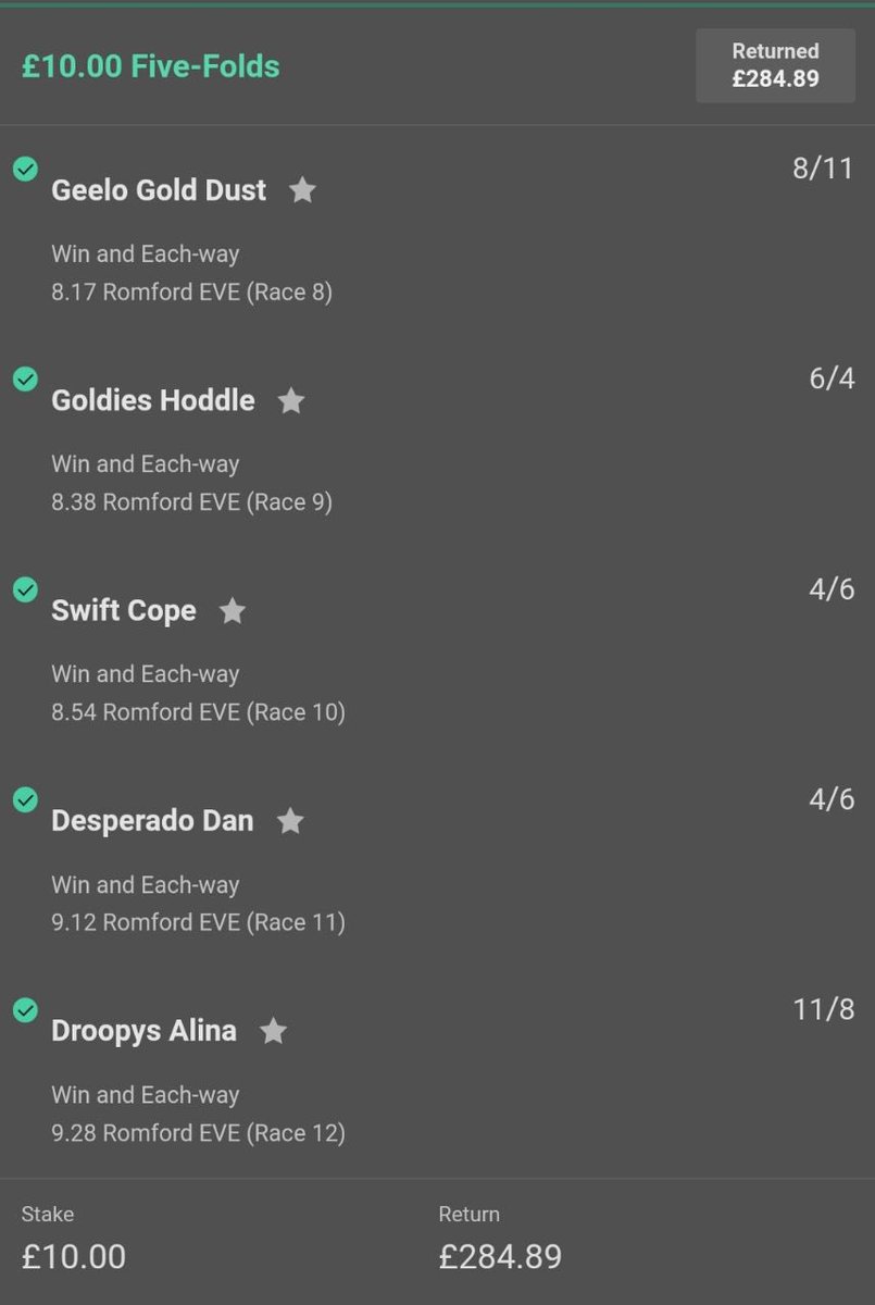 FirstPastTheP13's tweet image. NFL? Greyhounds? We cover a wide range of sports 🤑🤑