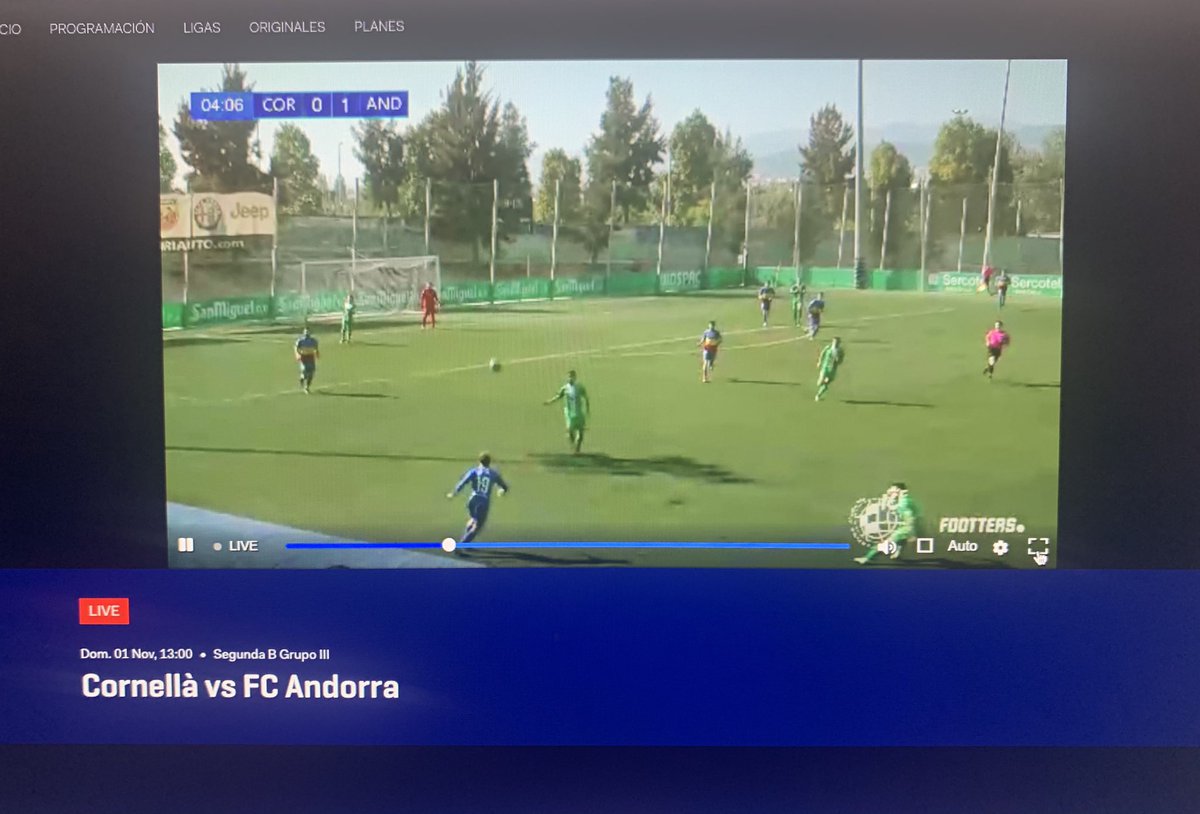 ildelima6's tweet photo. Avui si q podem gaudir de @footters 🤩🇦🇩⚽️🔝 @ue_cornella vs @fcandorra #andorra #cornella #2aB #futbolandorra #memories #viaferrea #noumunicipal https://t.co/i3IEJe3mD4