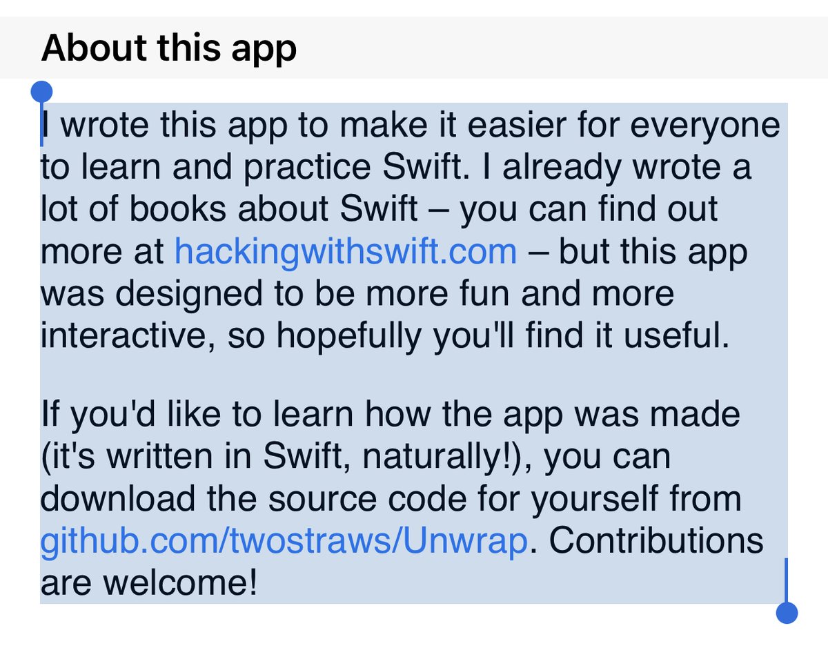 miswiftweb's tweet image. 🔴1/noviembre, Aprende Swift con Unwrap ➡️miswift.com/?p=218 ♦️#miswift #xcode #development #SwiftLang #gamedev #code #programming #developers #DEVCommunity #100DaysOfCode