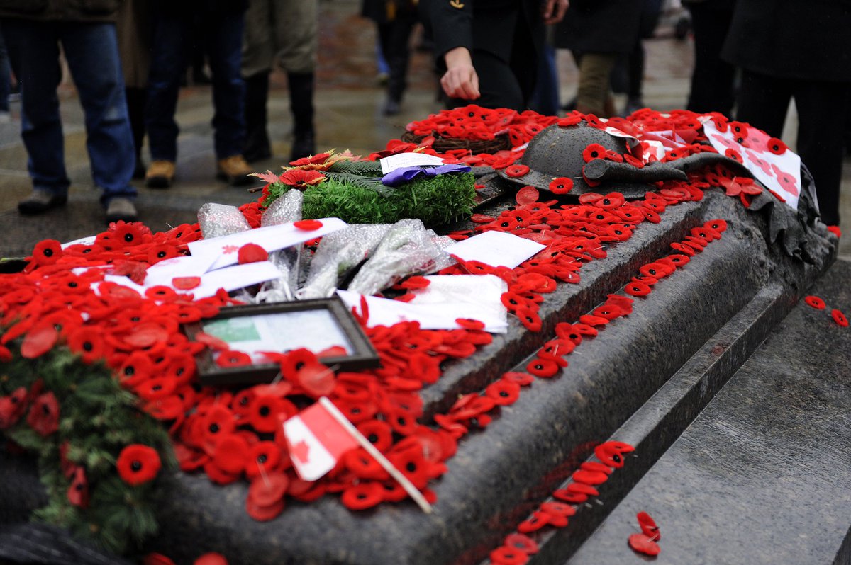 Dear America,Your Veterans Day is our Remembrance Day, but we know there’s a lot going on right now. And we know it’s important.You might not see our fuzzy red flowers. You might not wear them.But if you see them, please know why.Please know who. Yours, @CAFinUS