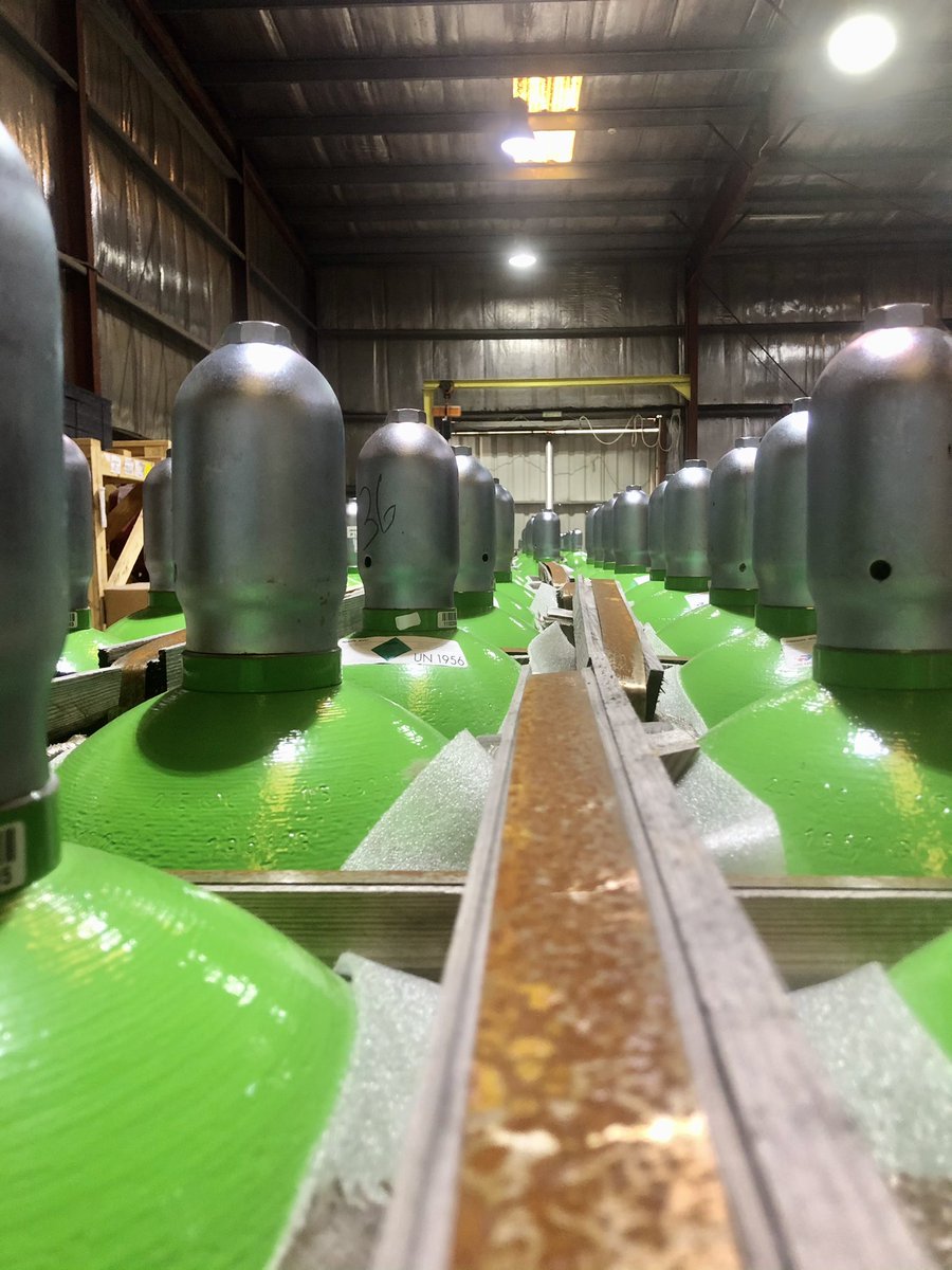 HavenFS's tweet photo. So today we took delivery of one or two @WeAreFireEater cylinders for a nice project we have coming up soon! #inergen #fire #suppression #safety #dubai https://t.co/SOTxSbyc3g